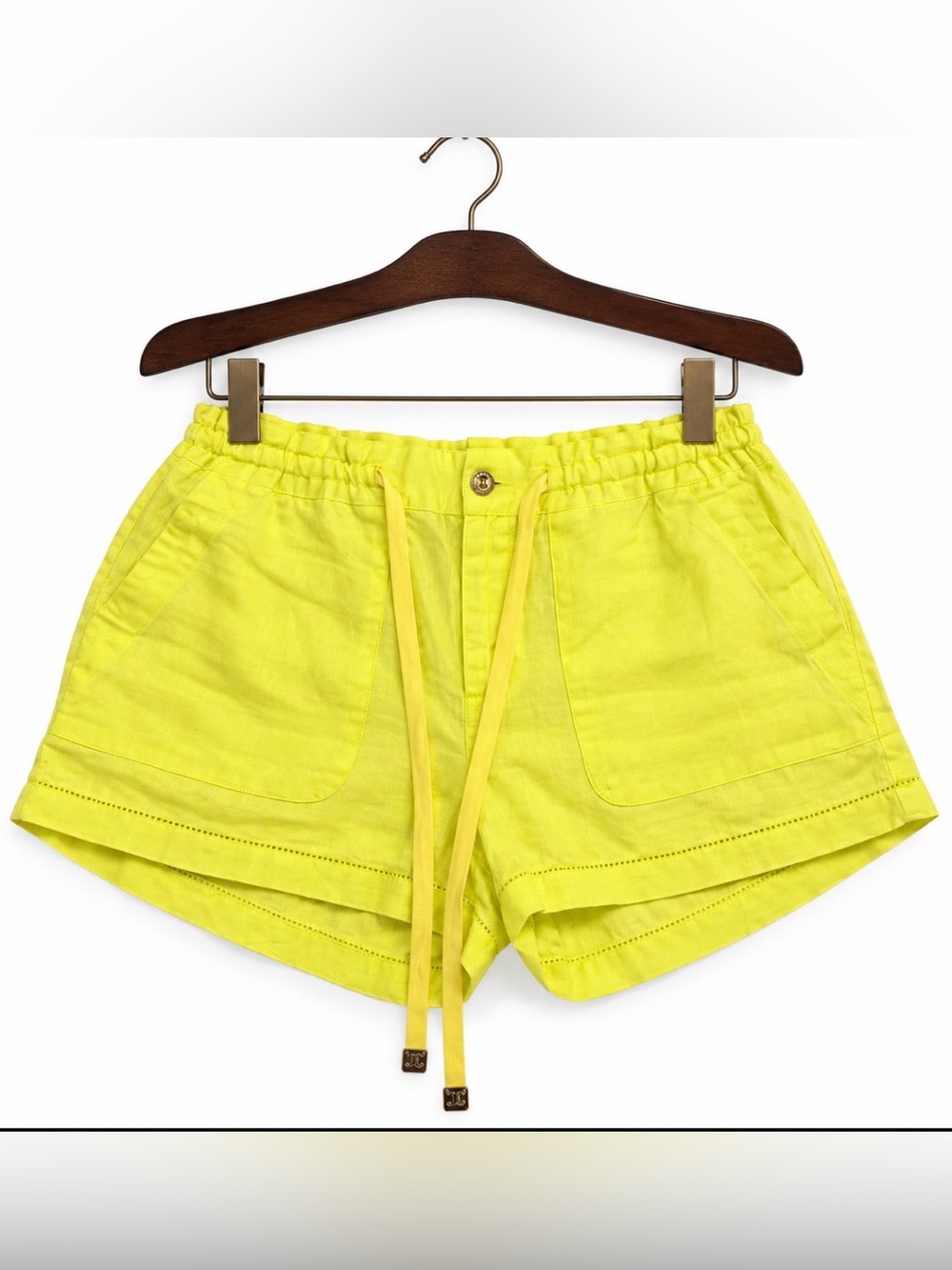 Juicy Couture Neon Yellow 100% Linen